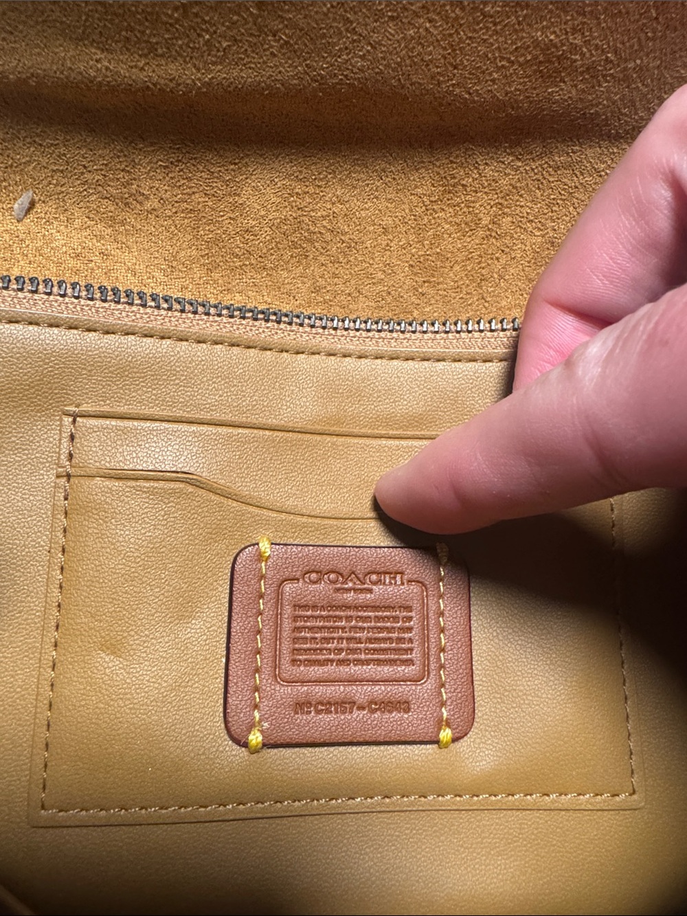 Coach Marlow Crossbody bag - Honeycomb - Picture 3 of 7